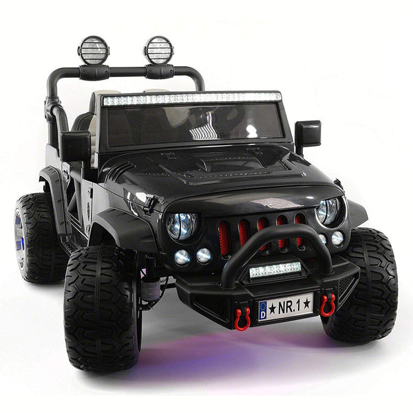2022  Explorer Truck Ride On Toy Car With Parental Remote and MP3 Player | Black
