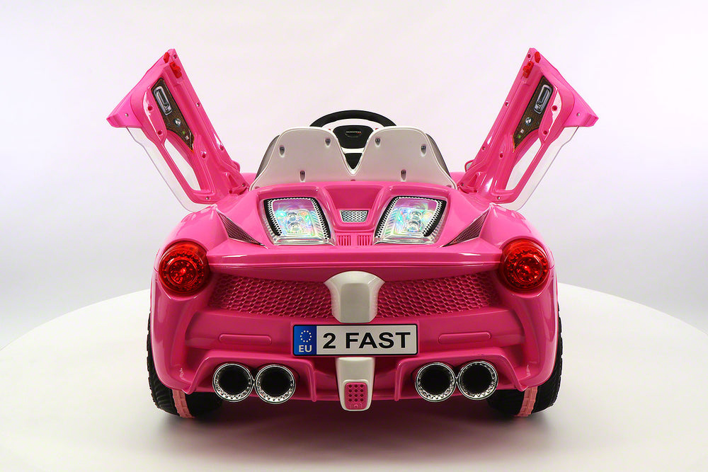 Pink ferrari toy car online