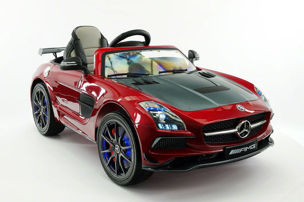2021 12V Battery Powered Mercedes SLS AMG with Led Wheels MP4 Ride On Car