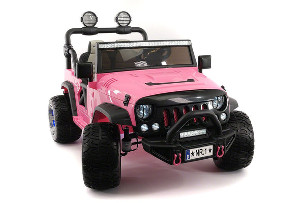 2022 Explorer Truck Ride On Toy Car With Parental Remote and MP3 Player | Pink