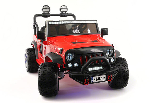2022 Explorer Truck Ride On Toy Car With Parental Remote and MP3 Player | Red