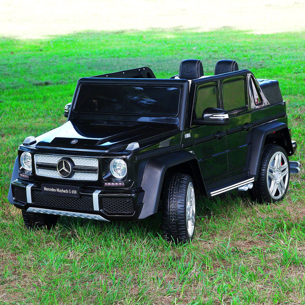 MERCEDES MAYBACH G650 12V KIDS RIDE-ON TOY CAR WITH PARENTAL REMOTE | BLACK