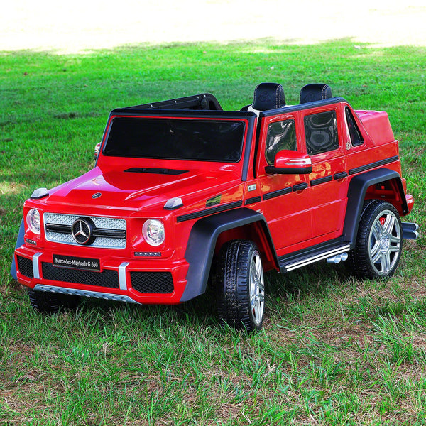 MERCEDES MAYBACH G650 12V KIDS RIDE-ON TOY CAR WITH PARENTAL REMOTE | RED